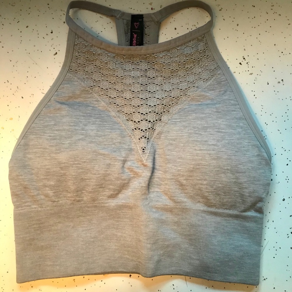 Grey Sports Bra